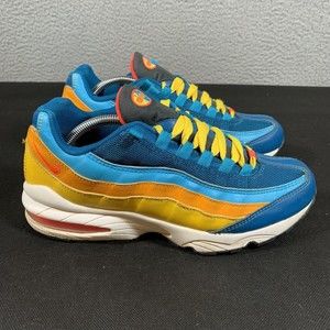 Nike Kids Sneakers - Blue, Yellow, Orange